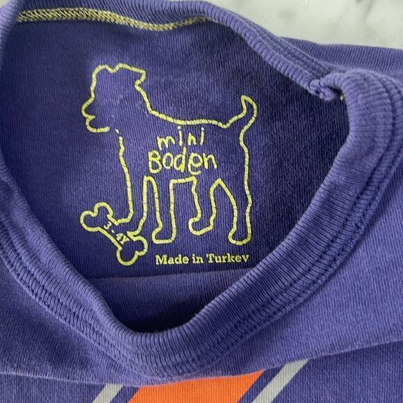 Mini Boden Lightening Shirt Sz 3/4Y - Picture 3 of 5